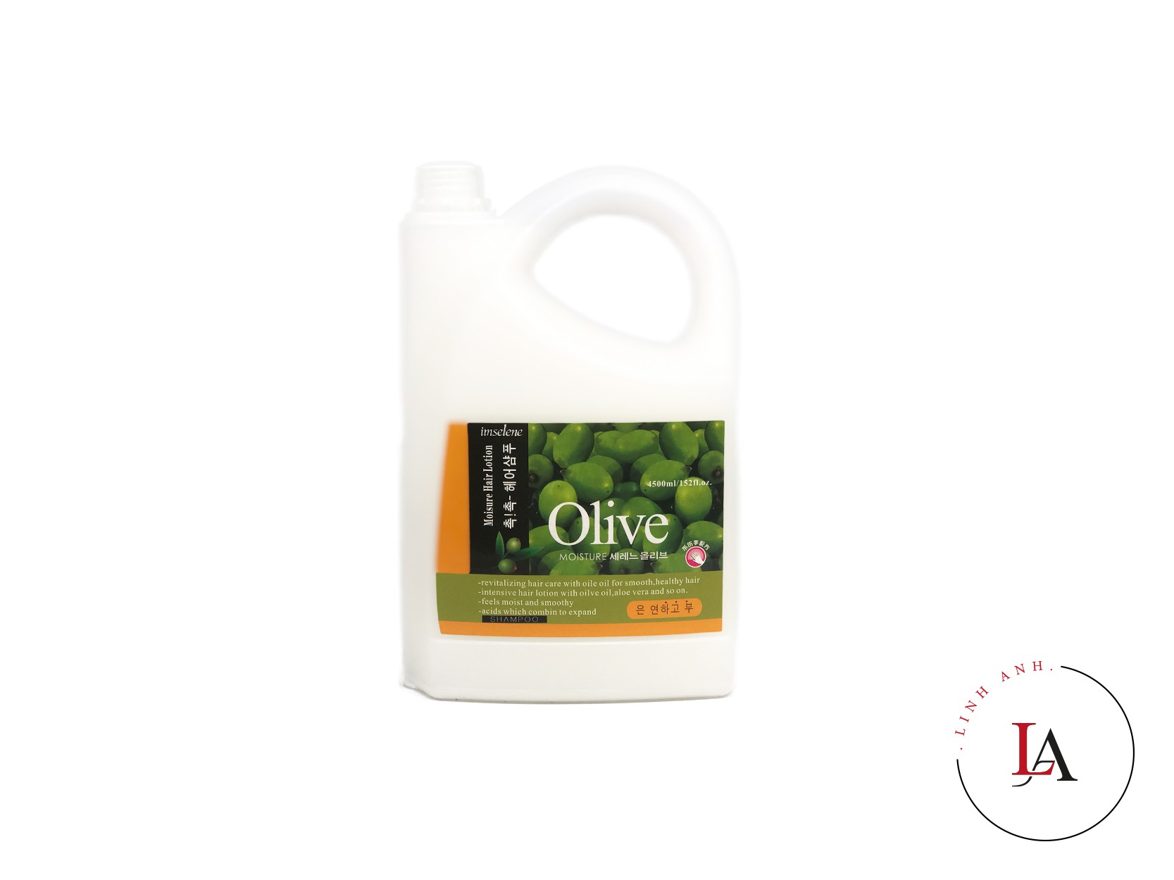 Dầu gội can Olive 4.5L